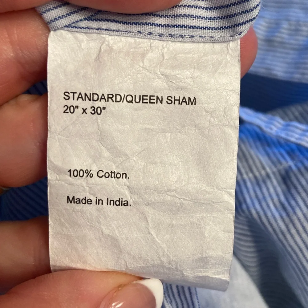 DKNY fringe duvet Cover & Shams